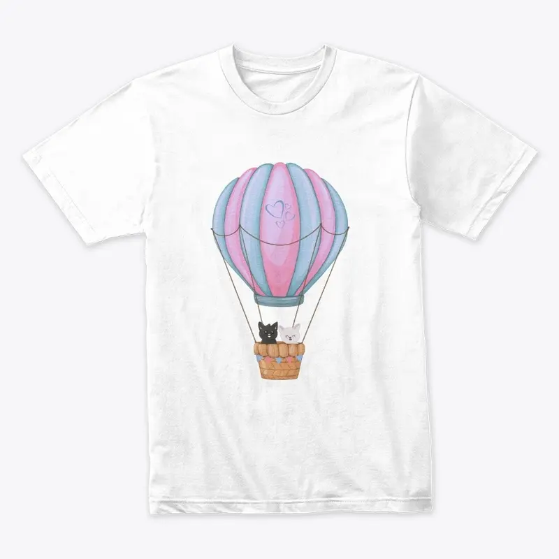 Kawaii cats aerostatic balloon Artistic